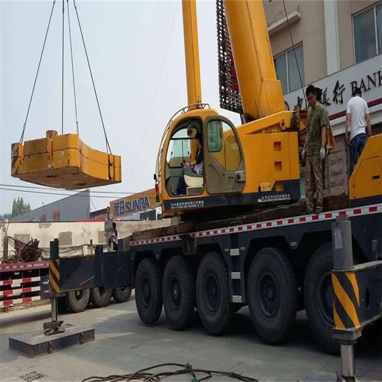 古镇镇当地吊车出租|机器吊装|75吨|工厂搬迁服务